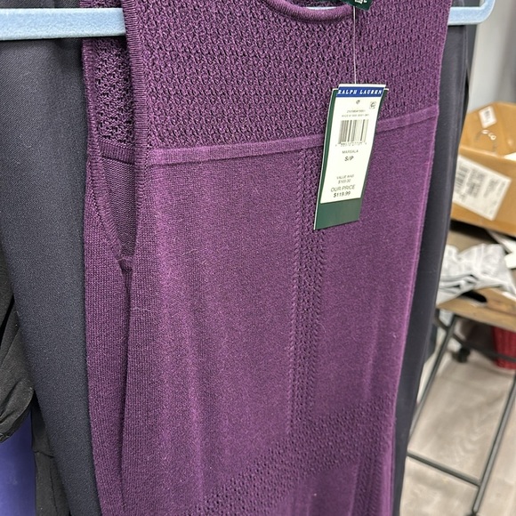 Lauren Ralph Lauren Sleeveless Knit Fit & Flare Size Small NWT - Picture 9 of 10